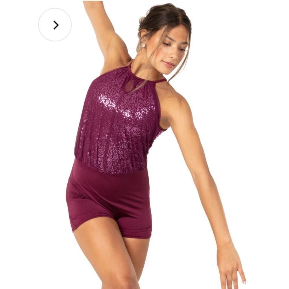 Alexandra Collection Endless Love Sequin Dance Costume Sz Y12